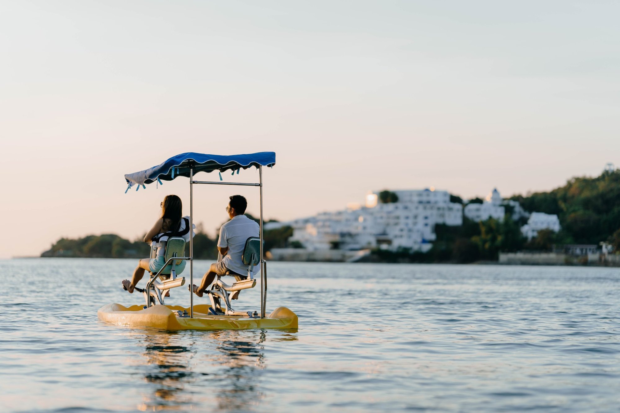 Pedal Boat at Vitalis White Sands